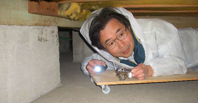 床下の調査